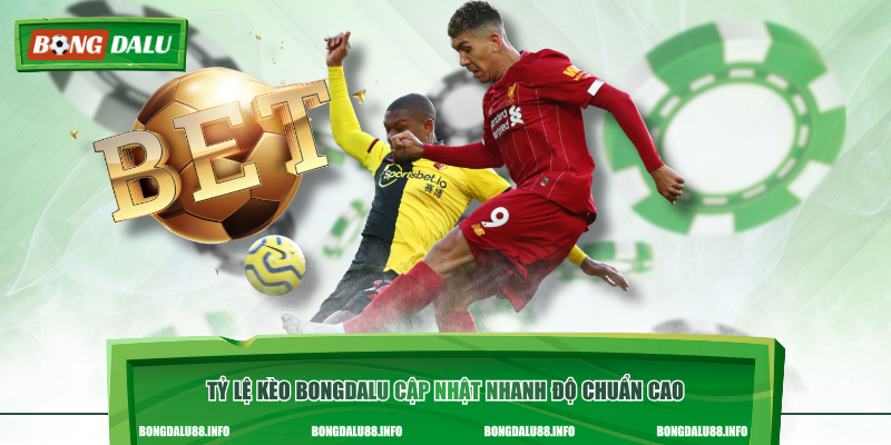Tỷ lệ kèo Bongdalu cập nhật nhanh độ chuẩn cao