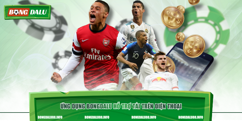 Ứng dụng Bongdalu hỗ trợ tải trên điện thoại